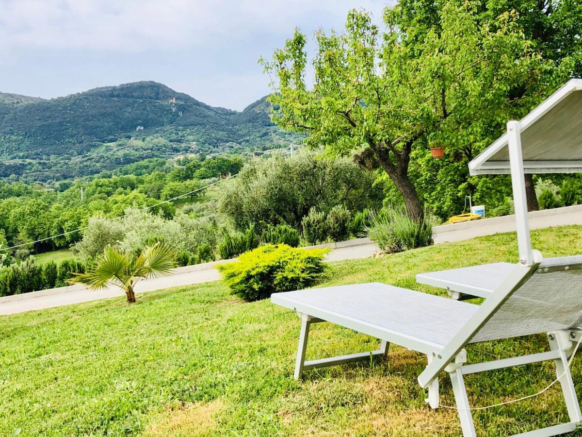 Villa Tre Borghi San Giovanni a Piro Exterior foto